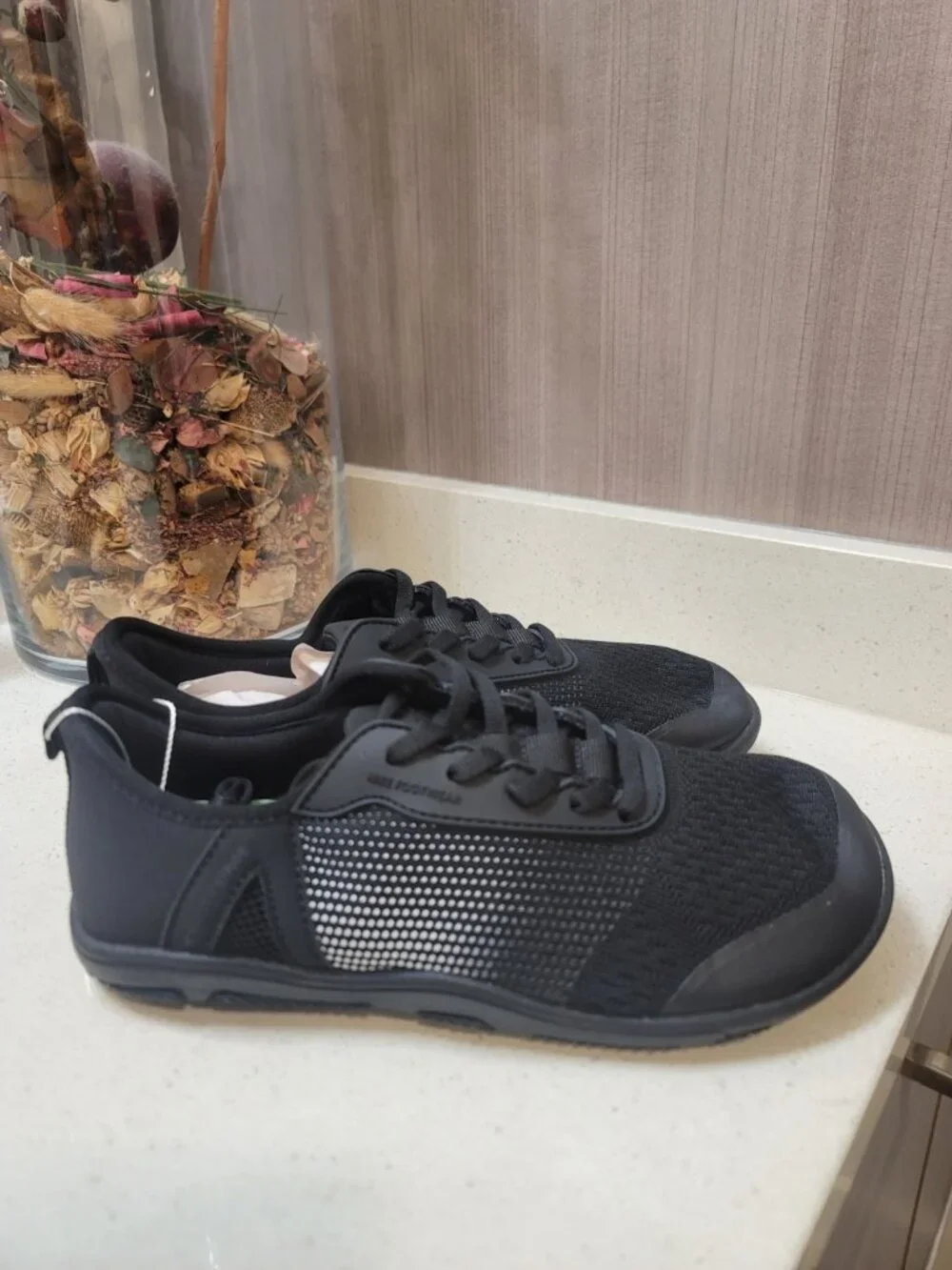 Hike Footwear HF Stride W 7.5 M 5.5 Black Barefoot Minimalist Shoes Sneakers New